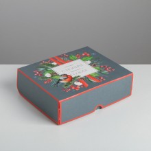Коробка для печенья "С Новым Годом!" 20x17x6